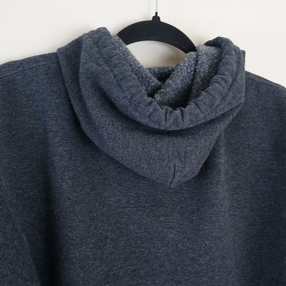 Charcoal Gray Basic Pullover Hoodie Sweatshirt Top - image 4